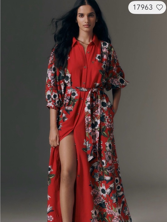Anthropologie Dresses & Skirts - Anthropologie Mona Linen Shirt Dress by Maeve